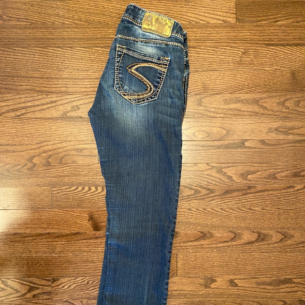 Silver Jeans Straight Berkley 25x30